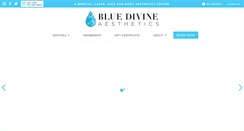 Desktop Screenshot of bluedivine.com